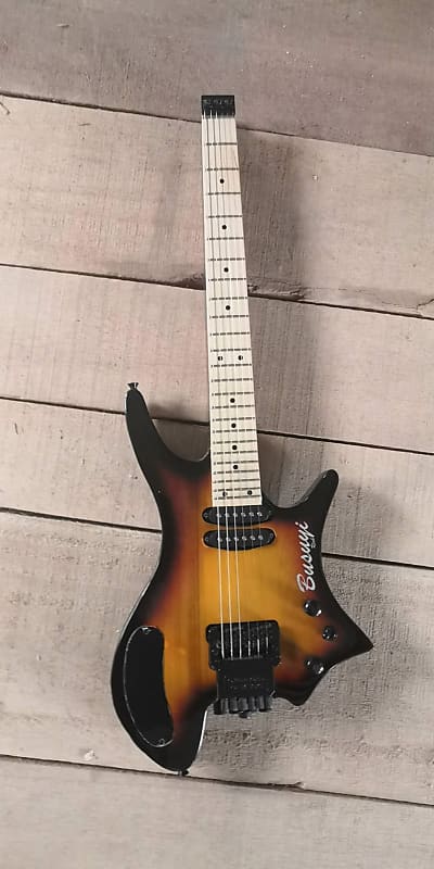 4 String Bass/6 String Lead 2019 Busuyi ,Double Sided, Headless  Guitar